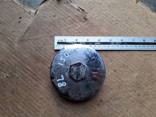 Town cap chrome radiator cap