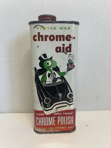 Vintage turtle wax chrome - turtle,