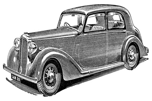 Vintage 1930s classic car - vintage,