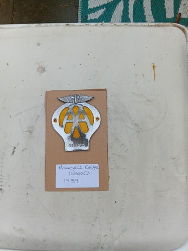 Vintage car badge - , a