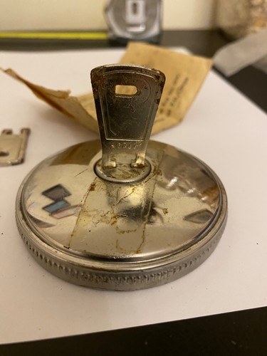 Vintage chrome fuel - chrome, metal