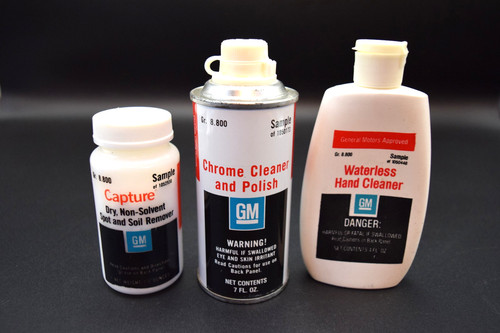 Chrome cleaner and polish - gm,