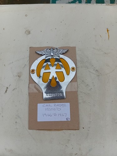 Vintage car badge - vintage,