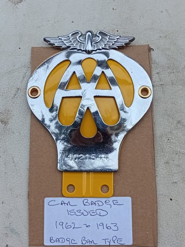 Vintage car badge - , a
